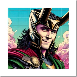 Embrace Mischief and Style: Loki-Inspired Art and Legendary Designs Await! Posters and Art